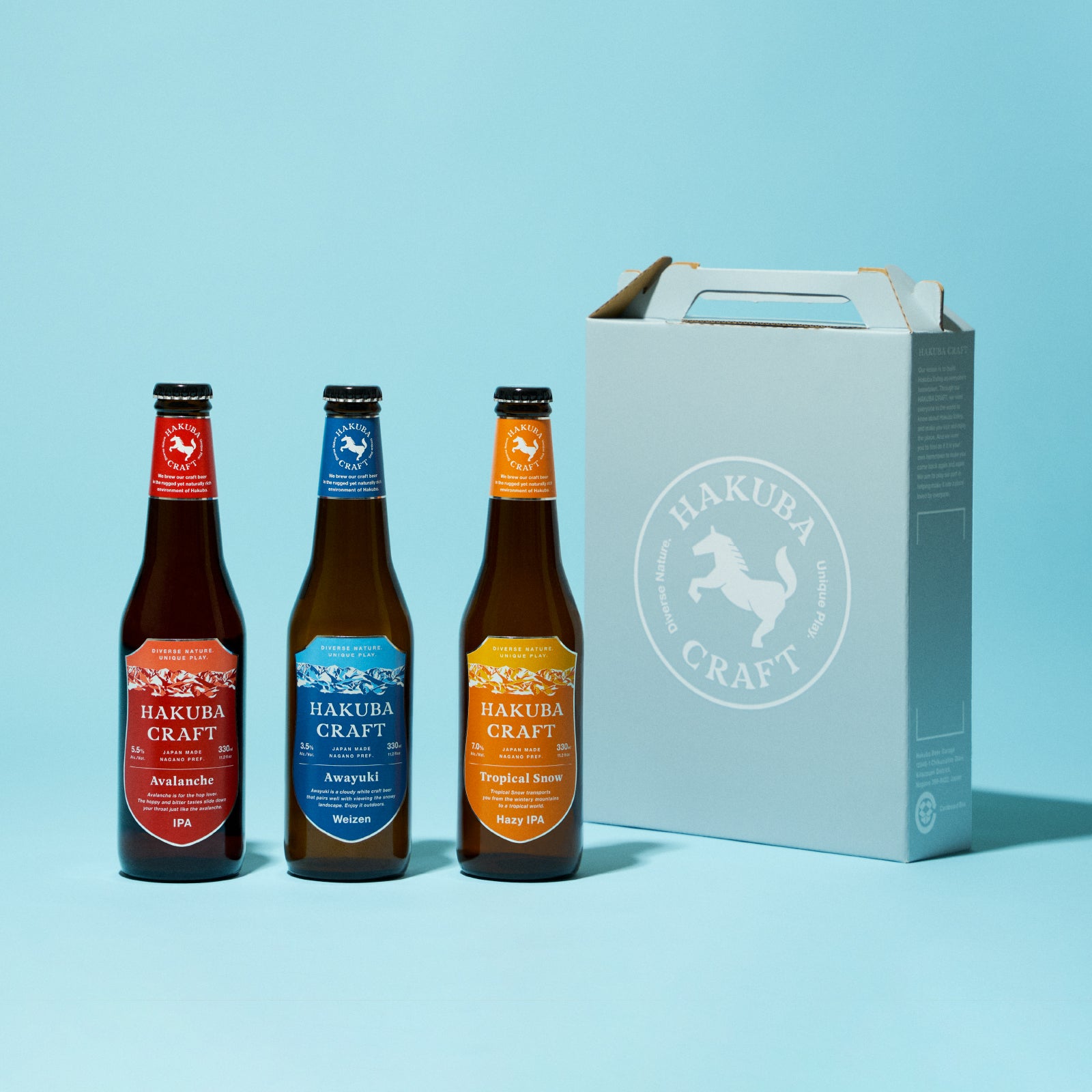 HAKUBA CRAFT_クリスマスBOX3本セット