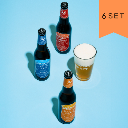 【ギフティ】HAKUBA CRAFT 定番ビール6本セット