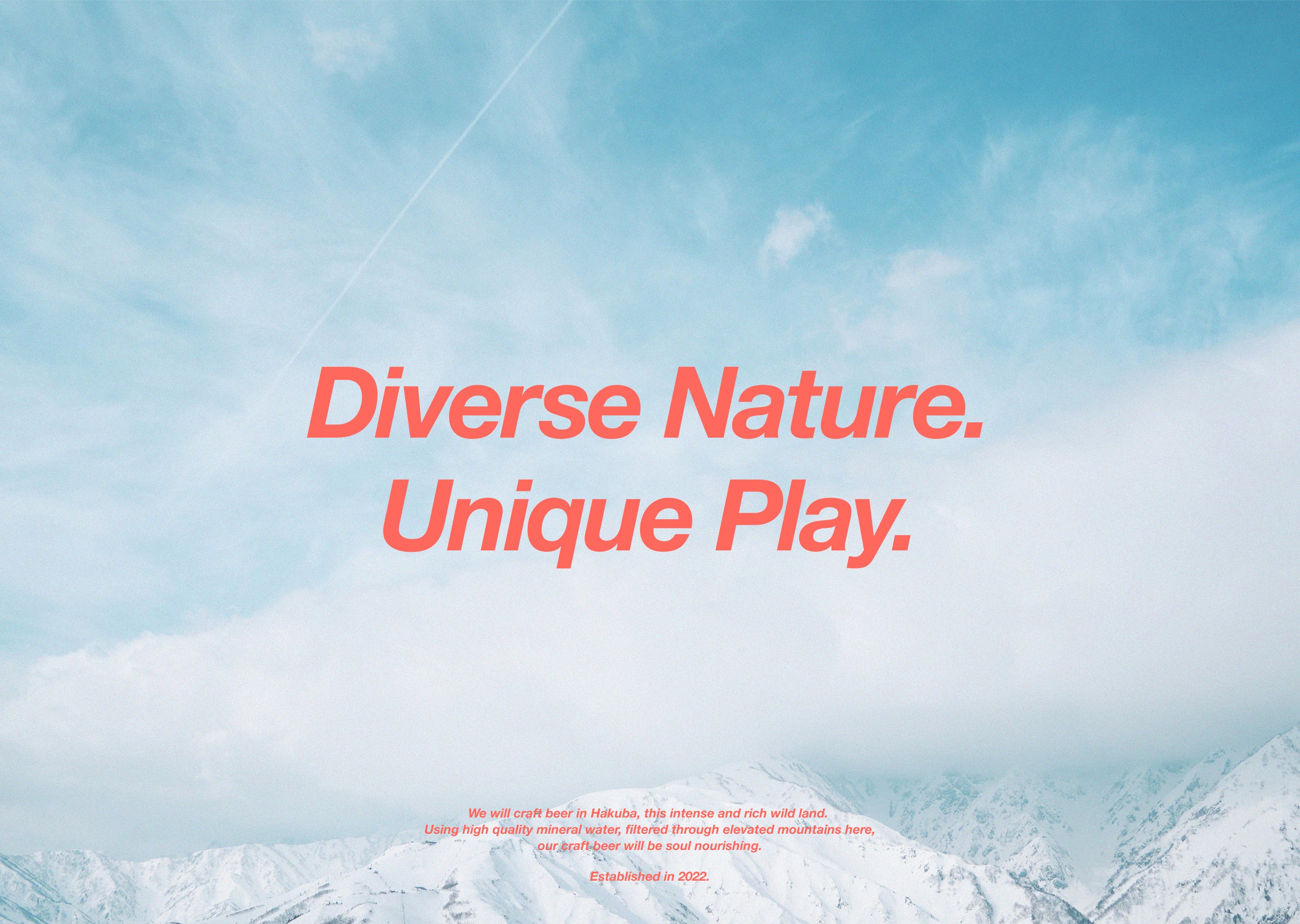 Diverse Nature. Unique Play.