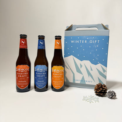 ★ギフトラッピング★ HAKUBA CRAFT_定番3本セット