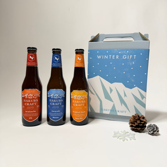 ★ギフトラッピング★ HAKUBA CRAFT_定番3本セット